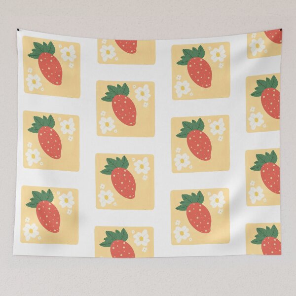 Item preview, Strawberry Flower designed and sold by RowanDigitalArt.