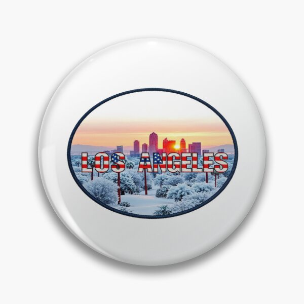 Item preview, Los Angeles Winter Waves Patch designed and sold by Imaginarium of Chaos falcon88 .