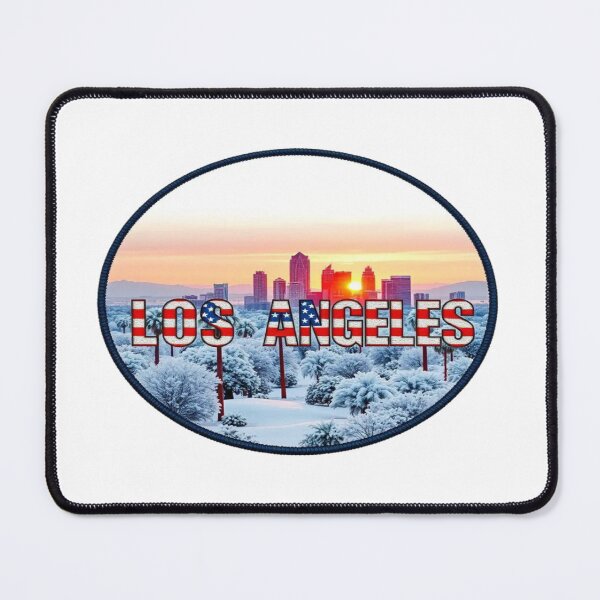 Item preview, Los Angeles Winter Waves Patch designed and sold by Imaginarium of Chaos falcon88 .