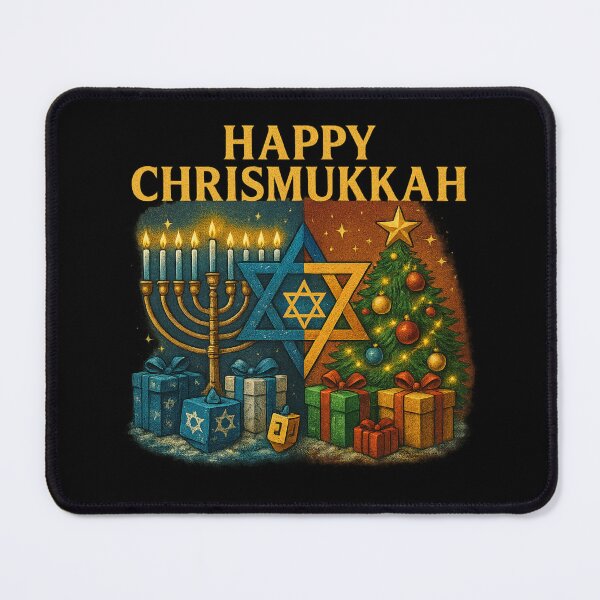Item preview, Happy Chrismukkah – Funny Interfaith Hanukkah and Christmas Holiday Design designed and sold by AddictiveDesign.