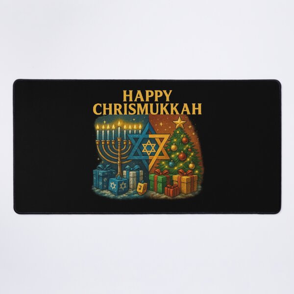 Item preview, Happy Chrismukkah – Funny Interfaith Hanukkah and Christmas Holiday Design designed and sold by AddictiveDesign.