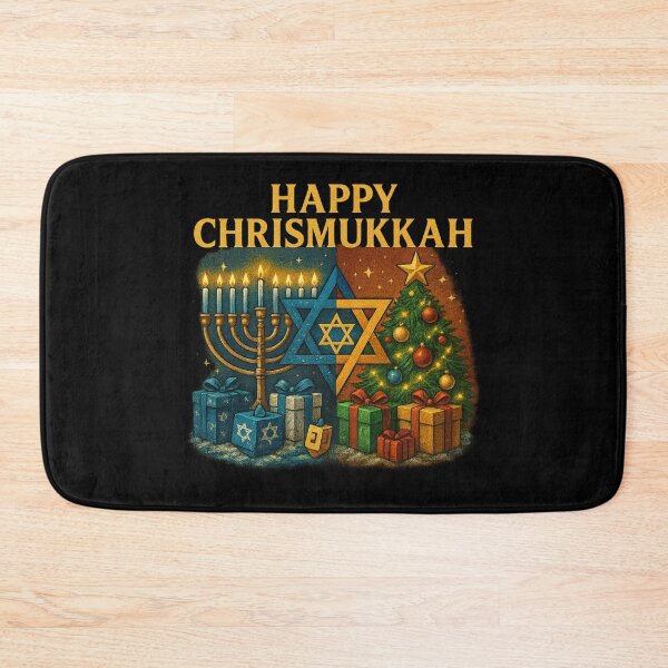Item preview, Happy Chrismukkah – Funny Interfaith Hanukkah and Christmas Holiday Design designed and sold by AddictiveDesign.