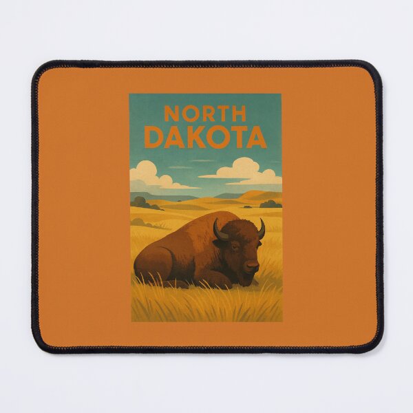 Item preview, North Dakota designed and sold by Broken Antler Designs .