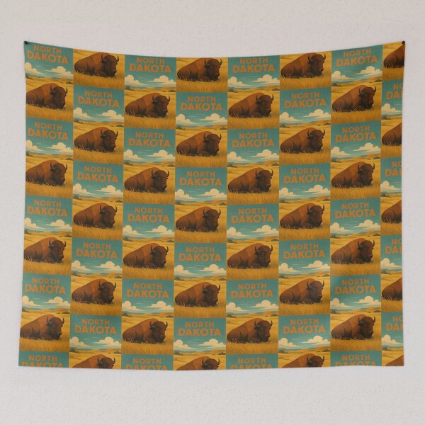 Item preview, North Dakota designed and sold by Broken Antler Designs .