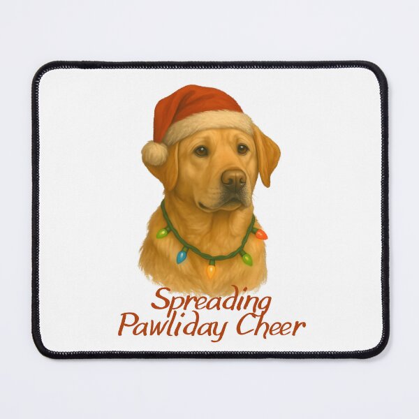 Item preview, Spreading Pawliday Cheer – Labrador Christmas designed and sold by SVALANART.