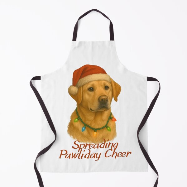 Item preview, Spreading Pawliday Cheer – Labrador Christmas designed and sold by SVALANART.