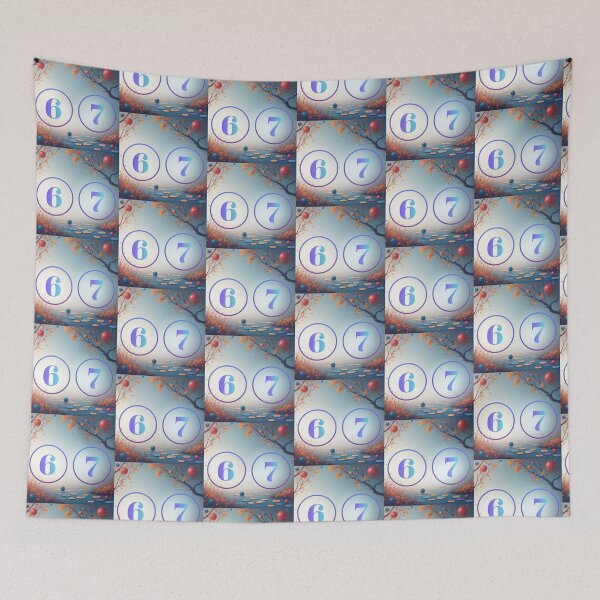Item preview, The 6-7 colorful wave 2025 designed and sold by Naamaart.