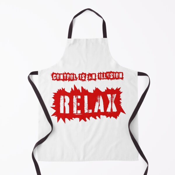 Item preview, Control is an illusion, relax, red inscription designed and sold by silent-violin.