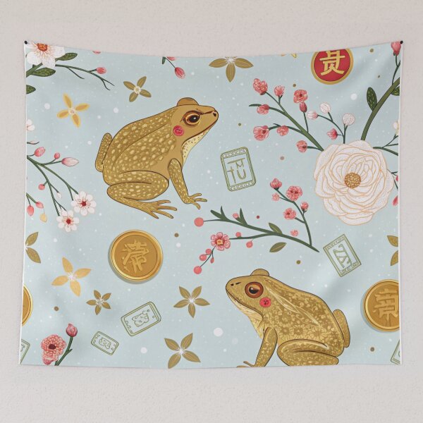 Item preview, Golden frog pattern , Jin Chan designed and sold by Lucky 777.