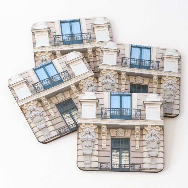 Item preview, A beautiful building in the Art Nouveau style. designed and sold by DanRaizPhoto.