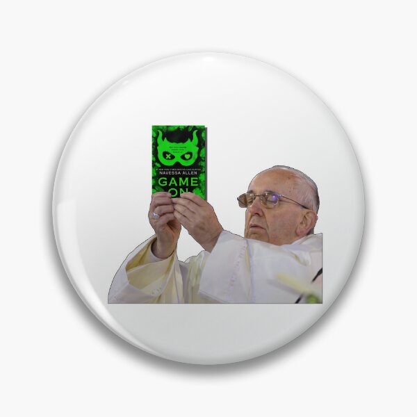 Item preview, Pope Holding Game On - Navessa Allen designed and sold by baranskini.