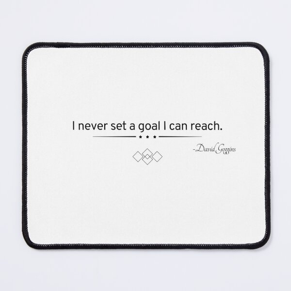 Item preview, I Never Set A Goal I Can Reach designed and sold by Heraticus.