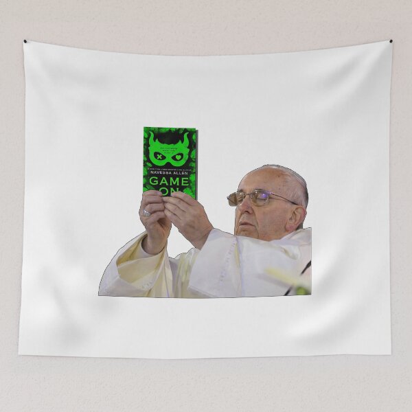Item preview, Pope Holding Game On - Navessa Allen designed and sold by baranskini.