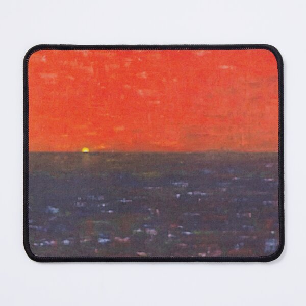 Item preview, Saffron Horizon: Solitary Ember designed and sold by AslamArtwork.