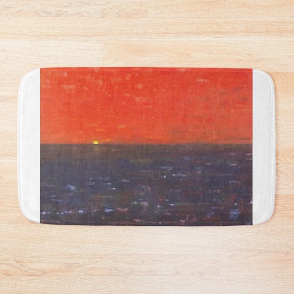 Item preview, Saffron Horizon: Solitary Ember designed and sold by AslamArtwork.