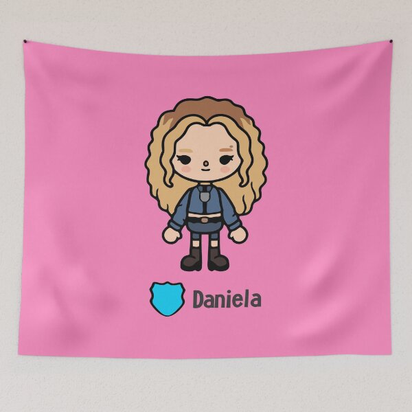 Item preview, Whimsical Shapes and Bold Colors of Daniela designed and sold by Goldcorna.