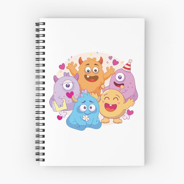 Item preview, Cute, kawaii monsters sticker, t-shirt print, decoration, kids t-shirt design designed and sold by NatalkaP.