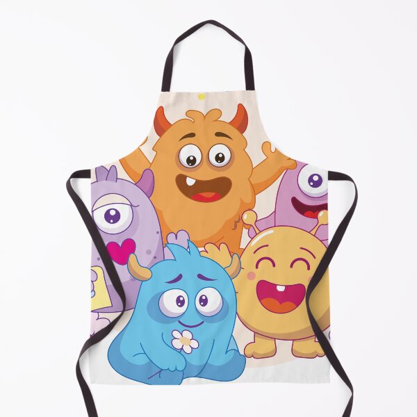 Artikelvorschau, Niedliche Kawaii-Monster-Aufkleber, T-Shirt-Druck, Dekoration, Kinder-T-Shirt-Design entworfen und verkauft von NatalkaP.