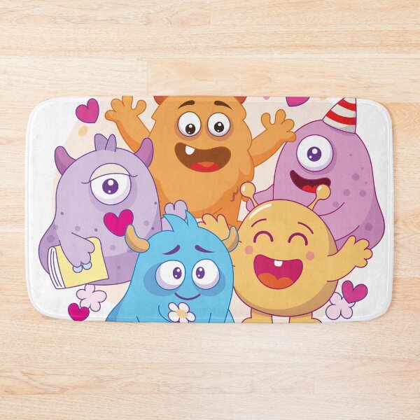 Item preview, Cute, kawaii monsters sticker, t-shirt print, decoration, kids t-shirt design designed and sold by NatalkaP.