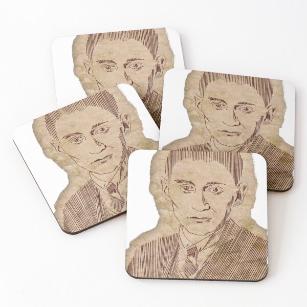 Item preview, Franz Kafka Old Paper illustration designed and sold by Old Papers.