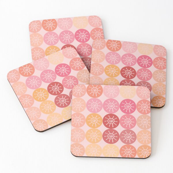Item preview, Radiant Sun-Primitive Lines-Electric Tangerine Palette designed and sold by Annette Chabidon Studio.