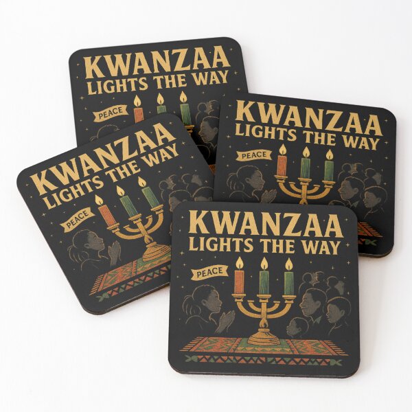 Item preview, Kwanzaa Lights the Way – Peace, Unity, and Celebration Holiday Design designed and sold by AddictiveDesign.