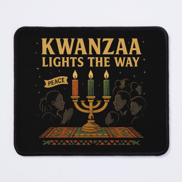 Item preview, Kwanzaa Lights the Way – Peace, Unity, and Celebration Holiday Design designed and sold by AddictiveDesign.