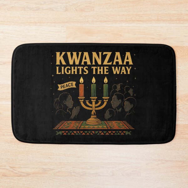 Item preview, Kwanzaa Lights the Way – Peace, Unity, and Celebration Holiday Design designed and sold by AddictiveDesign.