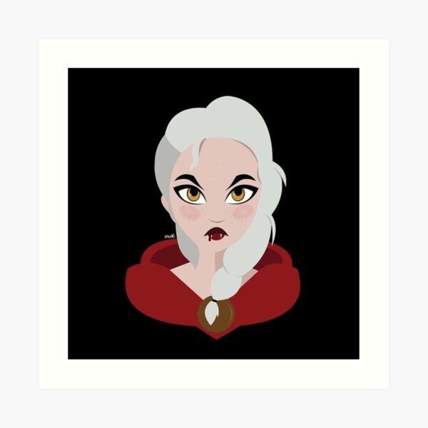 Manon Blackbeak Art Print