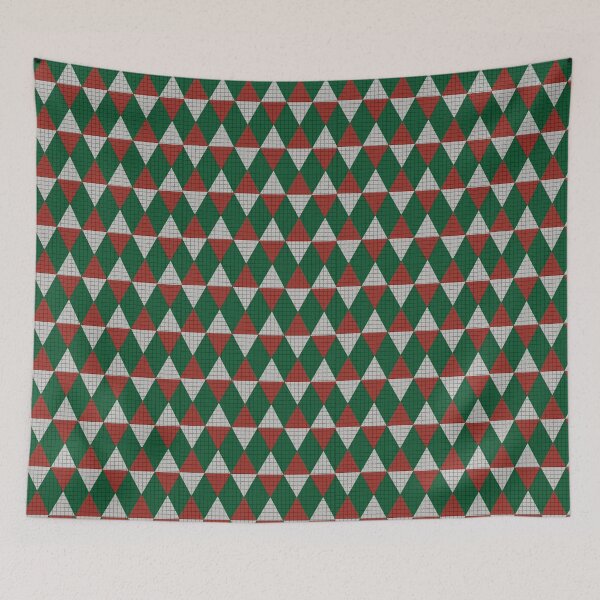 Item preview, Mosaic Holiday Diamond Pattern designed and sold by Mountain-Point.