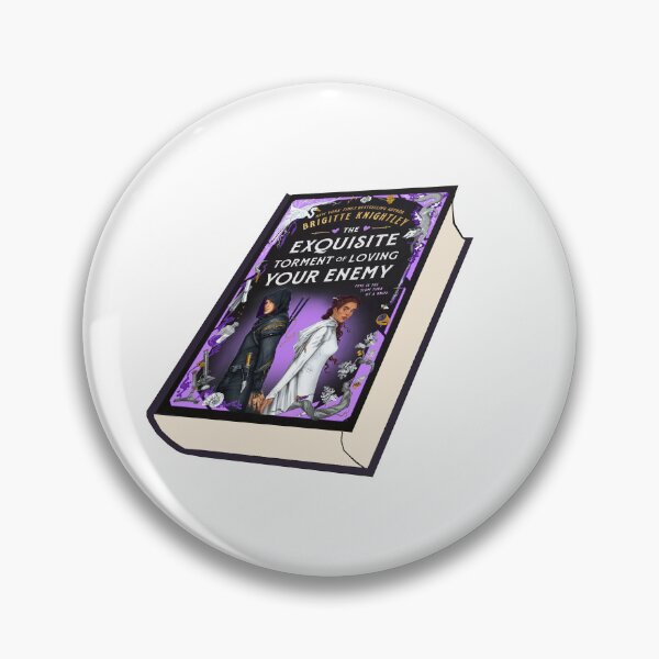 Item preview, The Equisite Torment of loving Your Enemy Brigitte Knightley Book Sticker designed and sold by baranskini.