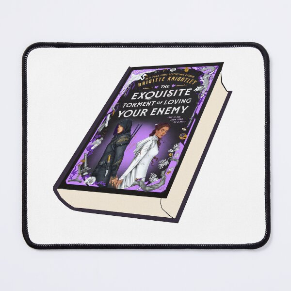 Item preview, The Equisite Torment of loving Your Enemy Brigitte Knightley Book Sticker designed and sold by baranskini.