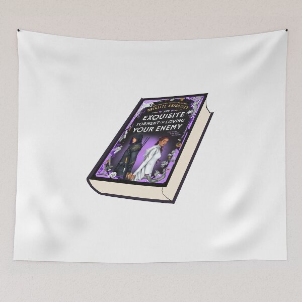 Item preview, The Equisite Torment of loving Your Enemy Brigitte Knightley Book Sticker designed and sold by baranskini.