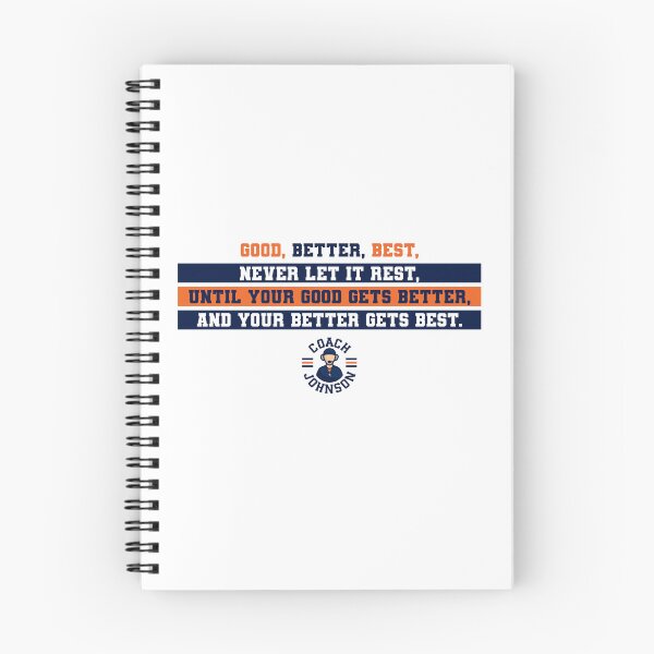 Item preview, Coach Ben Johnson Good, Better, Best Win Speech Art designed and sold by Bear Creative.