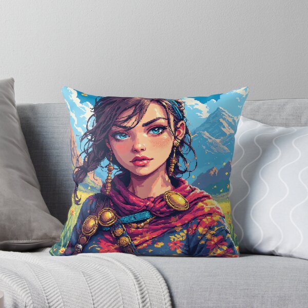 Item preview, Retro Beautiful Girl Blue Eyes designed and sold by jimcaza.