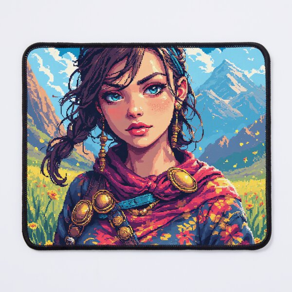 Item preview, Retro Beautiful Girl Blue Eyes designed and sold by jimcaza.