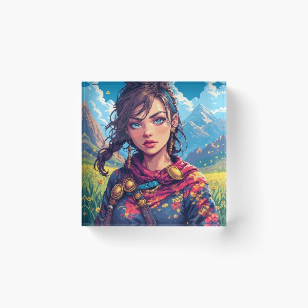 Item preview, Retro Beautiful Girl Blue Eyes designed and sold by jimcaza.