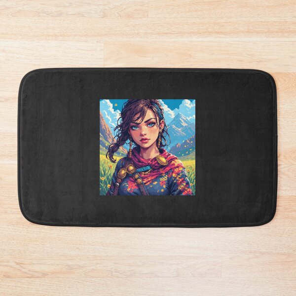 Item preview, Retro Beautiful Girl Blue Eyes designed and sold by jimcaza.