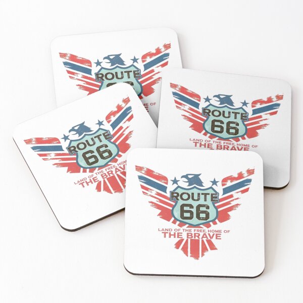 Item preview, Route 66 Patriotic Eagle Vintage Design designed and sold by Oniyasha.