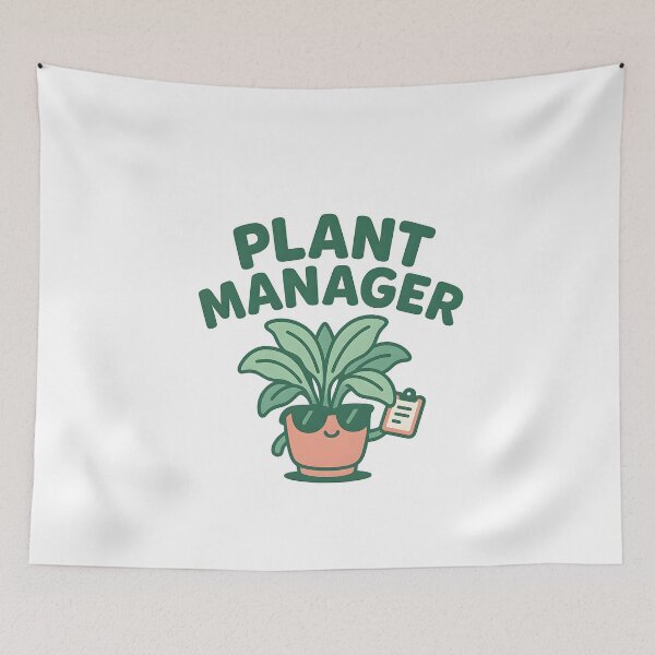 Item preview, Plant Manager Funny designed and sold by america-f1rst.