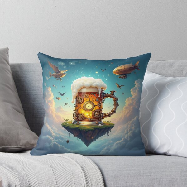 Item preview, A modern, steampunk-inspired fantasy beer mug designed and sold by Marcu Ioachim.
