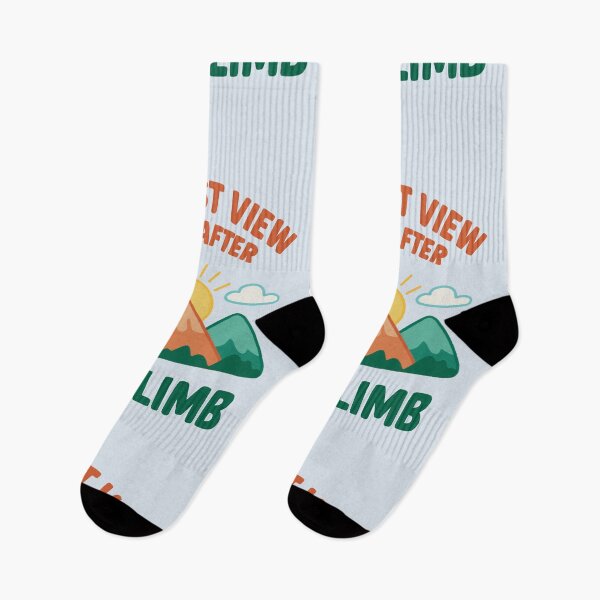 Item preview, The Best View Comes After The Climb designed and sold by OTCreativeLab.
