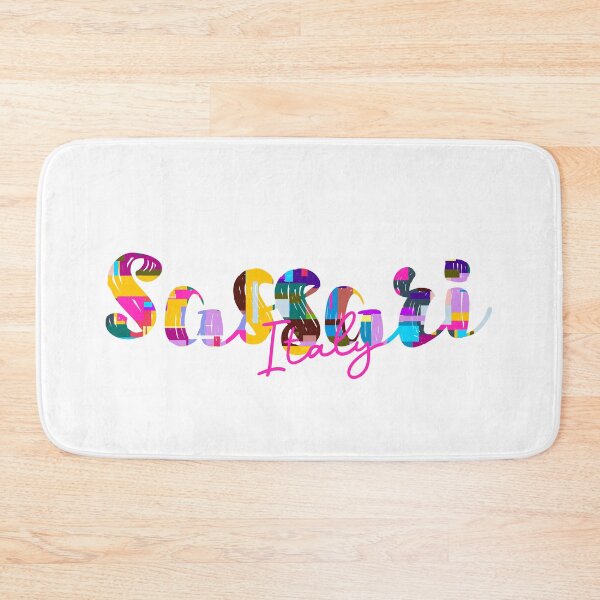 Item preview, Sassari, Italy, Vibrant Abstract City Typography Art designed and sold by Wanderful-roads.