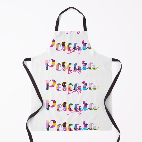 Item preview, Pescara, Italy, Vibrant Abstract City Typography Art designed and sold by Wanderful-roads.