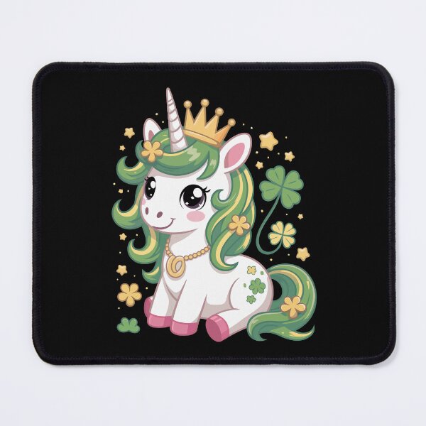 Item preview, Unicorn with Clover Crown designed and sold by jkrphoto.