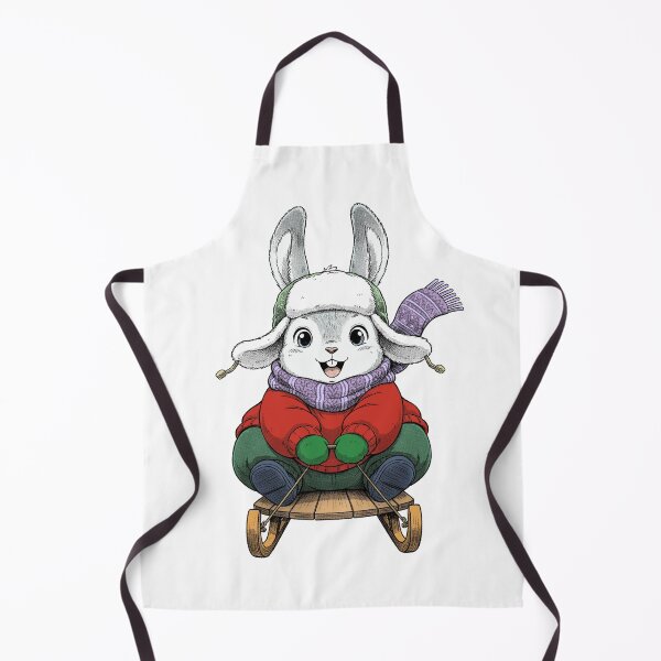 Item preview, Rabbit on a sleigh designed and sold by krabbaraban.