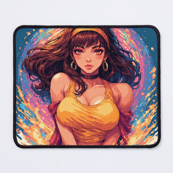 Item preview, Retro Beautiful Girl colorful designed and sold by jimcaza.