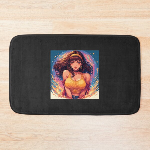 Item preview, Retro Beautiful Girl colorful designed and sold by jimcaza.