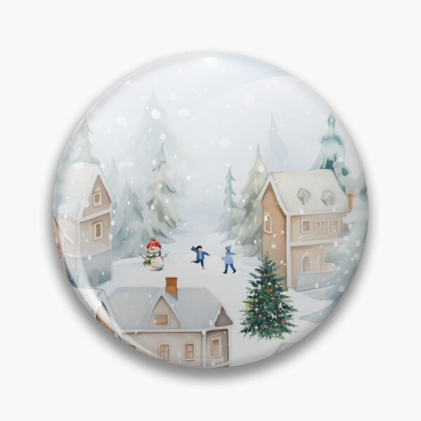Item preview, Vintage small winter village designed and sold by CaseMastery.