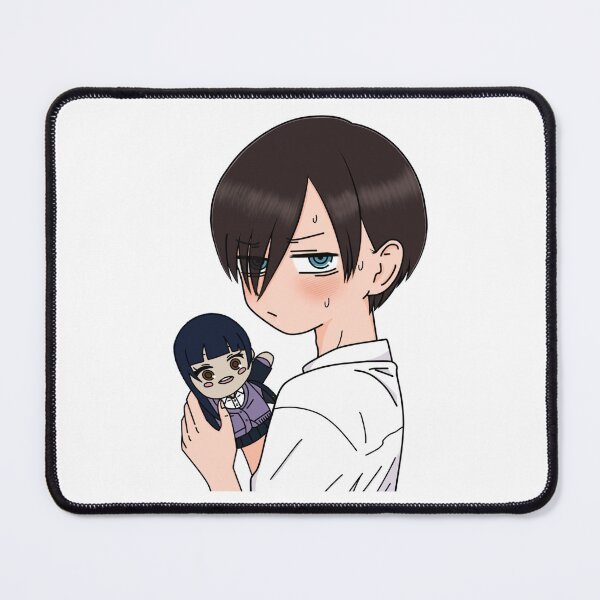 Item preview, Kyotaro, embarrassed, next to his puppet designed and sold by Erofran.